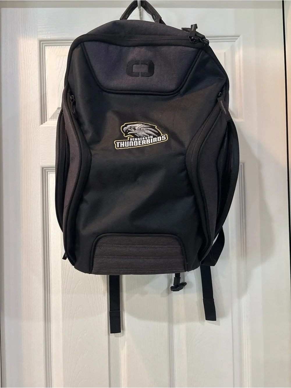 Henderson Thunderbirds Black Men's Backpack - Sport Laptop Bag